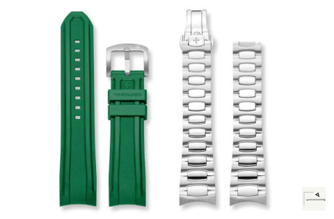 VENEZIANICO: Nereide Madreperla Tungsteno 4521540 (gumowy pasek)