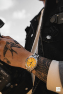 RZE Resolute Pro - Medallion Yellow Enamel (bransoleta)