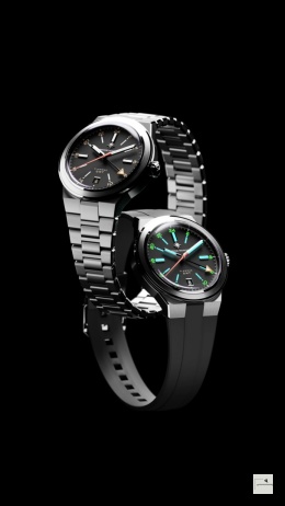 OFFICINE TECNICHE: Flammae GMT (wersja z bransoletą i paskiem)