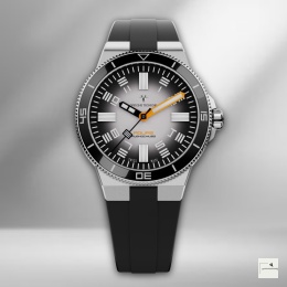 Officine Tecniche AQUAS Pugnochiuso 01 Swiss Made (zestaw z bransoletą i paskiem HNBR)