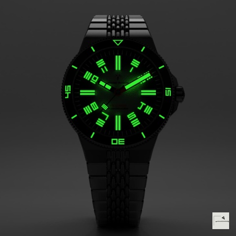 Officine Tecniche AQUAS Pugnochiuso 02 Swiss Made (zestaw z bransoletą i paskiem HNBR)