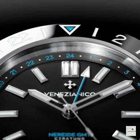VENEZIANICO: Nereide GMT Ceratung - 4821501C