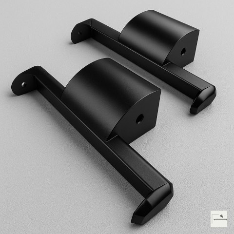 Adapter do paska OFFICINE TECNICHE 20 mm - czarny ADLC