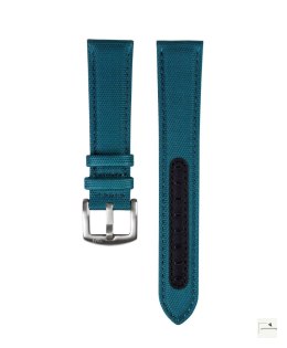 Pasek Premium Sailcloth WB Original Petrol 20 mm - klamra szczotkowana