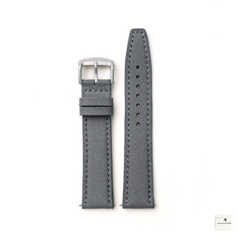 Pasek RZE SEAQUAL Canvas Szary 20 mm - klamra UltraHex Titanium