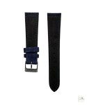Pasek WB Original Classic Suede Dark Blue 20 mm