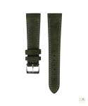 Pasek WB Original Classic Suede Green 20 mm
