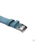 Pasek WB Original Classic Suede Light Blue 22 mm
