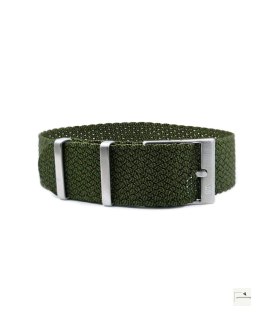 Pasek WB Original Premium Perlon Green/Black 22 mm