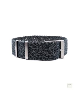 Pasek WB Original Premium Perlon Grey/Black 22 mm