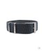 Pasek WB Original Premium Perlon Grey/Black 22 mm