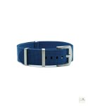 Pasek WB Original Premium Ribbed Nylon Blue 22 mm