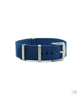 Pasek WB Original Premium Ribbed Nylon Blue 22 mm