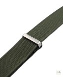 Pasek WB Original Premium Ribbed Nylon Green 20 mm