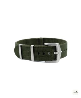 Pasek WB Original Premium Ribbed Nylon Green 22 mm