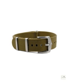 Pasek WB Original Premium Ribbed Nylon Khaki 20 mm