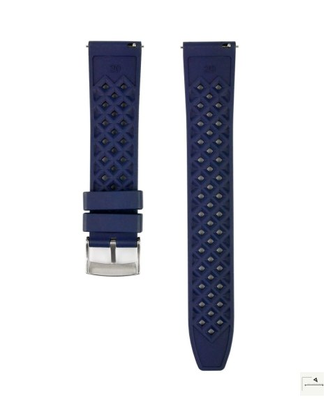 Pasek WB Original Rhombus / Honeycomb FKM Blue 20 mm