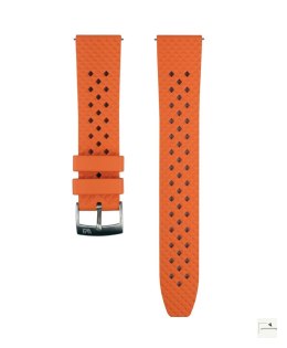 Pasek WB Original Rhombus / Honeycomb FKM Orange 22 mm