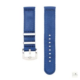 Pasek WB Original Two-Piece Nylon Blue 22 mm