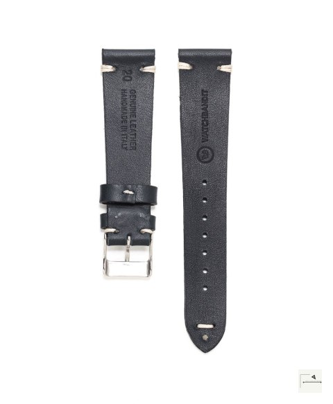 Pasek WB Original Vintage Leather Midnight Blue 20 mm