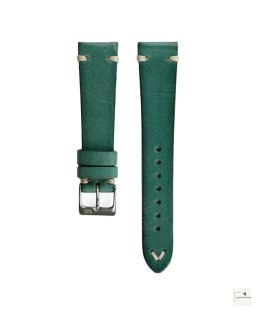 Pasek WB Original Vintage Leather Petrol Green 22 mm