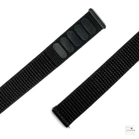 Pasek elastyczny RZE GP Elastic Czarny 20 mm