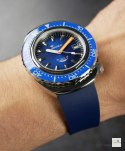 Pasek gumowy Classic FKM WB Original Granatowy 20 mm - klamra szczotkowana