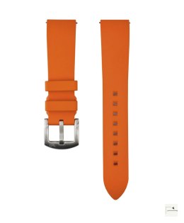 Pasek gumowy Classic FKM WB Original Pomarańczowy 20 mm - klamra szczotkowana