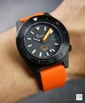 Pasek gumowy Classic FKM WB Original Pomarańczowy 20 mm - klamra szczotkowana