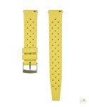 Pasek gumowy FKM Tropical WB Original Żółty 20 mm - klamra szczotkowana