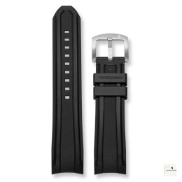 Pasek gumowy TPU VENEZIANICO Czarny 22 mm