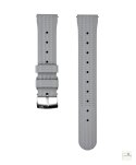 Pasek gumowy Waffle FKM WB Original Szary 22 mm - klamra szczotkowana