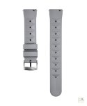 Pasek gumowy Waffle FKM WB Original Szary 22 mm - klamra szczotkowana