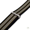 Pasek nylonowy Premium Single-Piece WB Original New Bond 20 mm - klamra szczotkowana