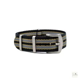 Pasek nylonowy Premium Single-Piece WB Original New Bond 22 mm - klamra szczotkowana