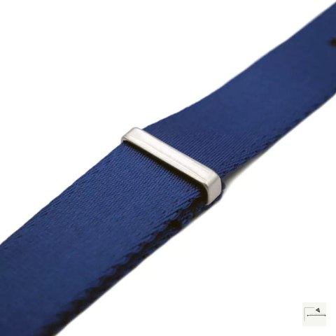 Pasek nylonowy Premium Single-Piece WB Original Niebieski 20 mm - klamra szczotkowana