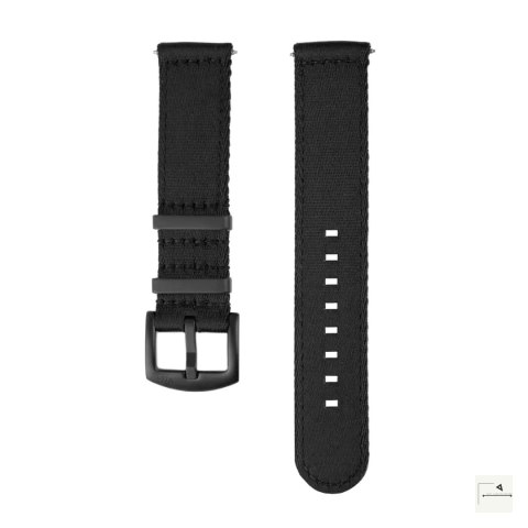 Pasek nylonowy Two-Piece WB Original Black 18 mm - klamra czarna PVD