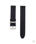 Pasek perlonowy Eulit Palma Pacific Black 22 mm - klamra czarna PVD - Extra Long
