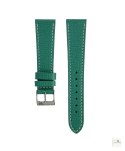 Pasek skórzany Textured Calfskin WB Original Petrol 20 mm - klamra polerowana