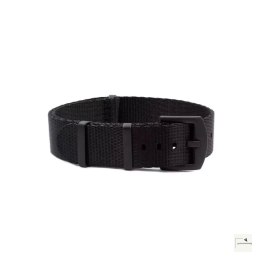 Regulowany pasek nylonowy Heavy Duty Single-Pass WB Original Black 18 mm - klamra czarna PVD