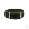 Regulowany pasek nylonowy Premium Single-Pass WB Original Militarna zieleń 20 mm - klamra szczotkowana