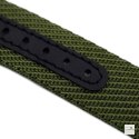 Regulowany pasek nylonowy Premium Single-Pass WB Original Militarna zieleń 22 mm - klamra szczotkowana