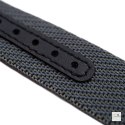 Regulowany pasek nylonowy Premium Single-Pass WB Original Szary 22 mm - klamra szczotkowana