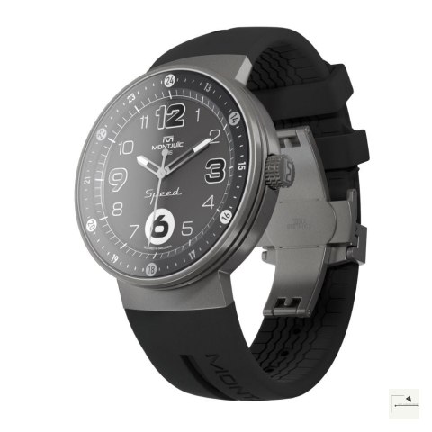 Zegarek Montjuïc Speed Black Elegance SS - MJ1.0103.S