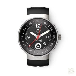 Zegarek Montjuïc Speed GMT Tarmac Black - MJ3.0101.S
