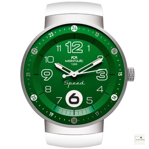 Zegarek Montjuïc Speed Green Elegance SS - MJ1.0305.S