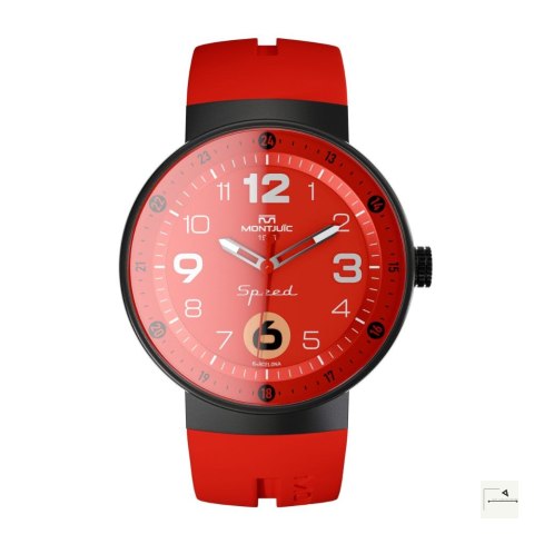 Zegarek Montjuïc Speed Red Maranello - MJ1.1510.B