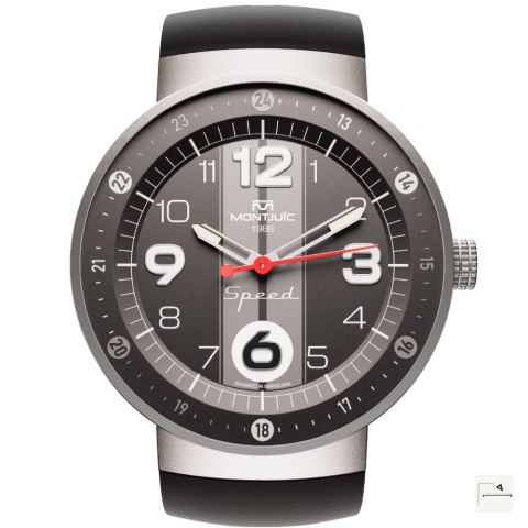 Zegarek Montjuïc Speed Sport Grey Stripes SS - MJ1.0903.S
