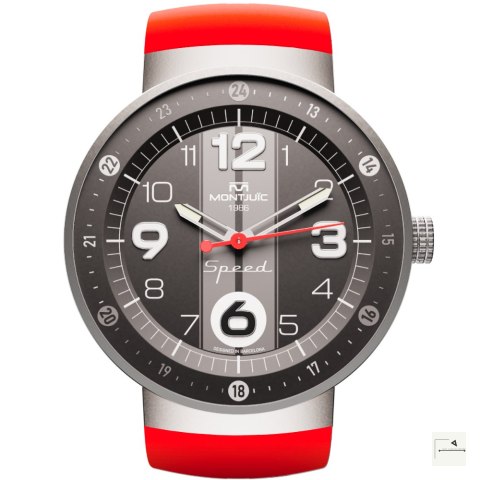 Zegarek Montjuïc Speed Sport Grey Stripes SS - MJ1.0903.S