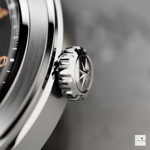 OFFICINE TECNICHE: Flammae GMT (wersja z bransoletą)